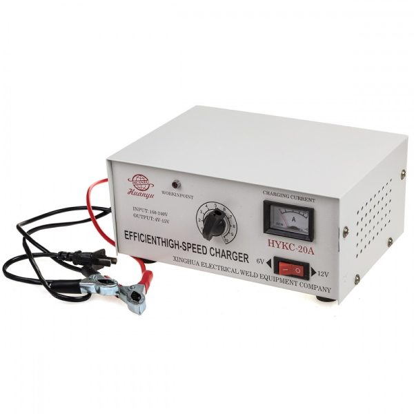 Зарядно Устройство За Акумулатор  6V & 12V 20А - НYКС-20А|