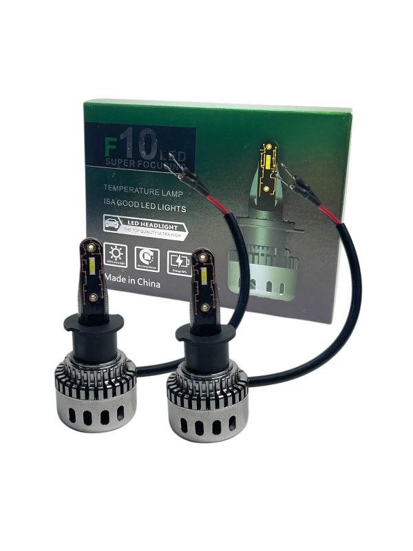 ЛЕД крушки за фар H3 F10 6000K - 12V.