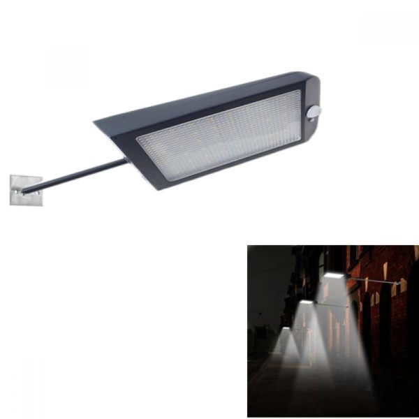 Соларен ЛЕД прожектор с РIR сензор 6400K 48LED 450LM 5W